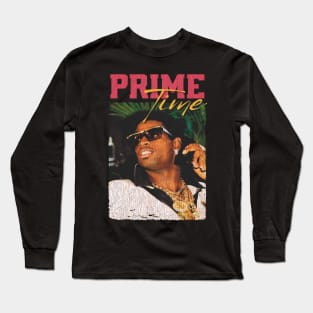 Vintage Deion Prime Time Long Sleeve T-Shirt